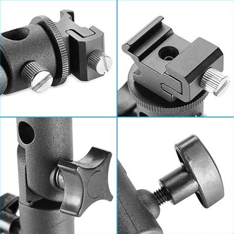 Universal Metal Hot Shoe Speedlite Bracket Hot Shoe Adapter